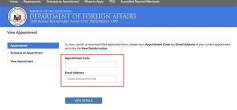 dfa appointment reschedule|How to Cancel or Reschedule Philippine Passport .